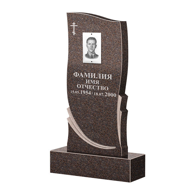 Гранитные памятники в Астрахани | Памятник из гранита Карел Brown ФГЦ-044