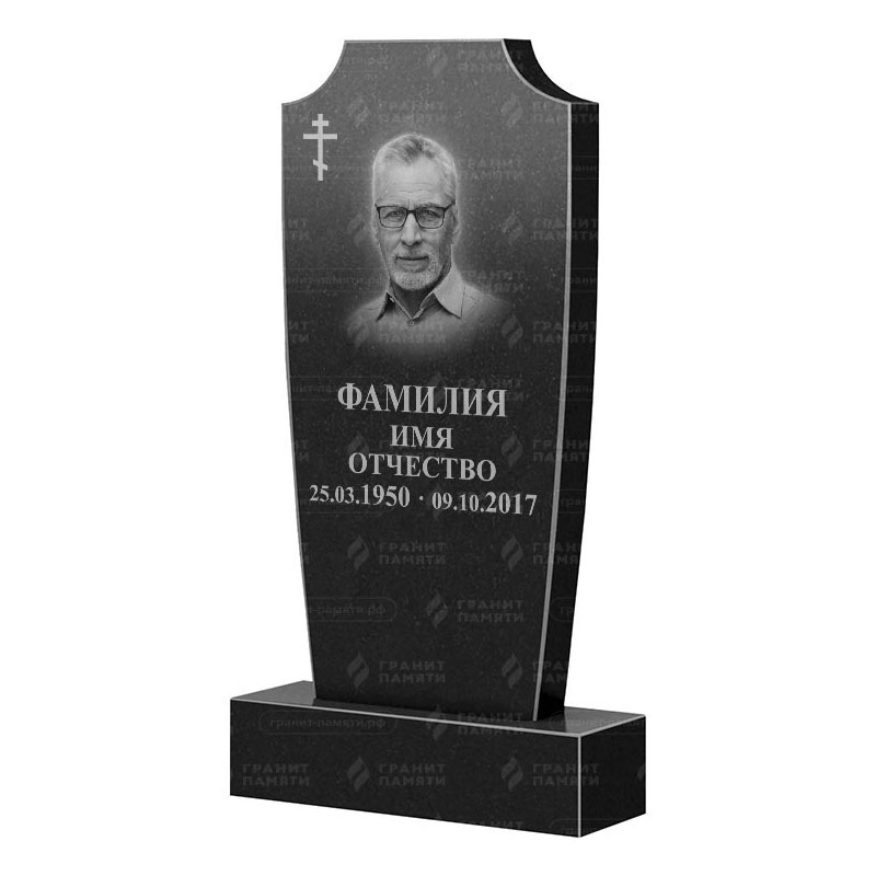 Памятники из гранита вертикальные в Астрахани | Гранитный памятник ФГ-010
