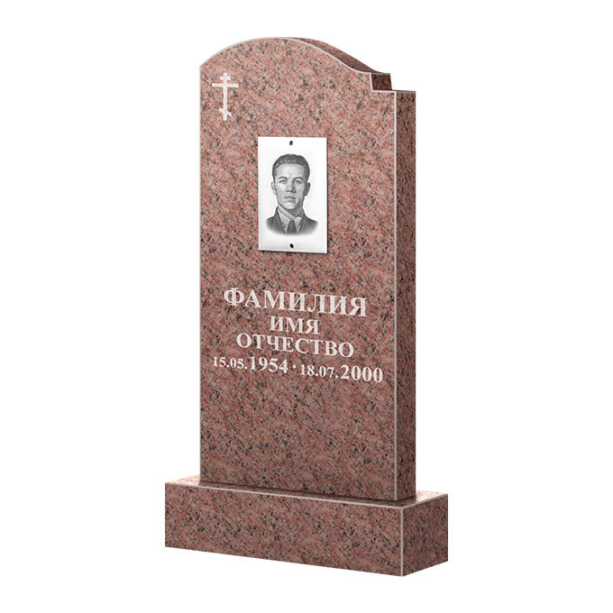 Гранитные памятники в Астрахани | Памятник из гранита Розалия Pink ФГЦ-25