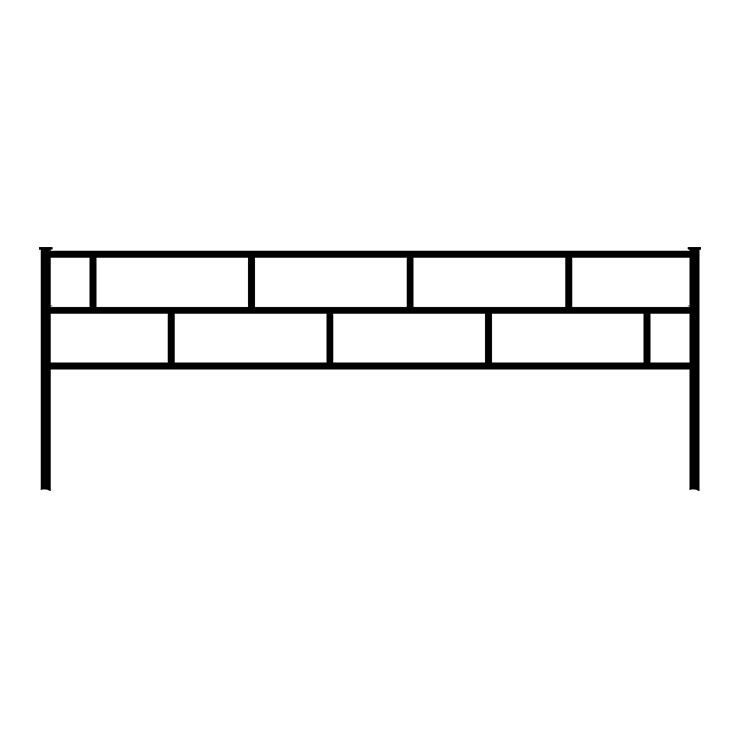 Металлические оградки, столы, скамейки в Астрахани | Оградка №5