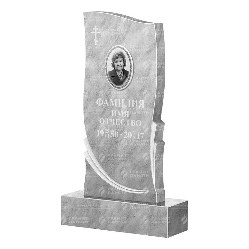 Памятники из мрамора в Астрахани | Мраморный памятник ФМ-044