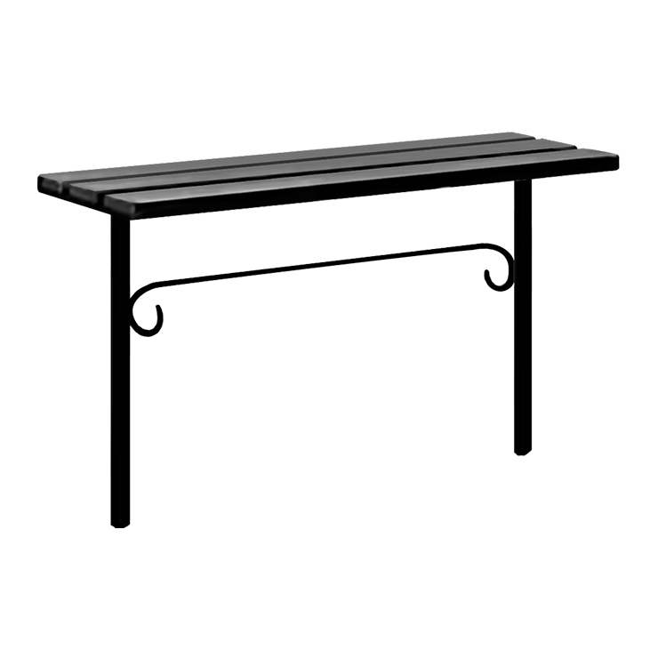 Металлические оградки, столы, скамейки в Астрахани | Скамейка №2