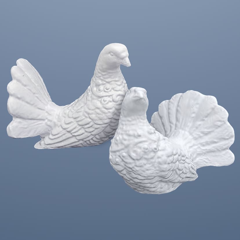 Скульптуры из искусственного мрамора в Астрахани | Голубь пара