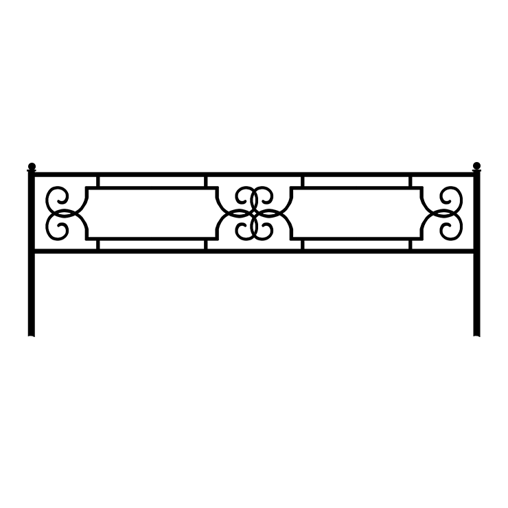 Кованые изделия в Астрахани | Кованая оградка ОГ.004