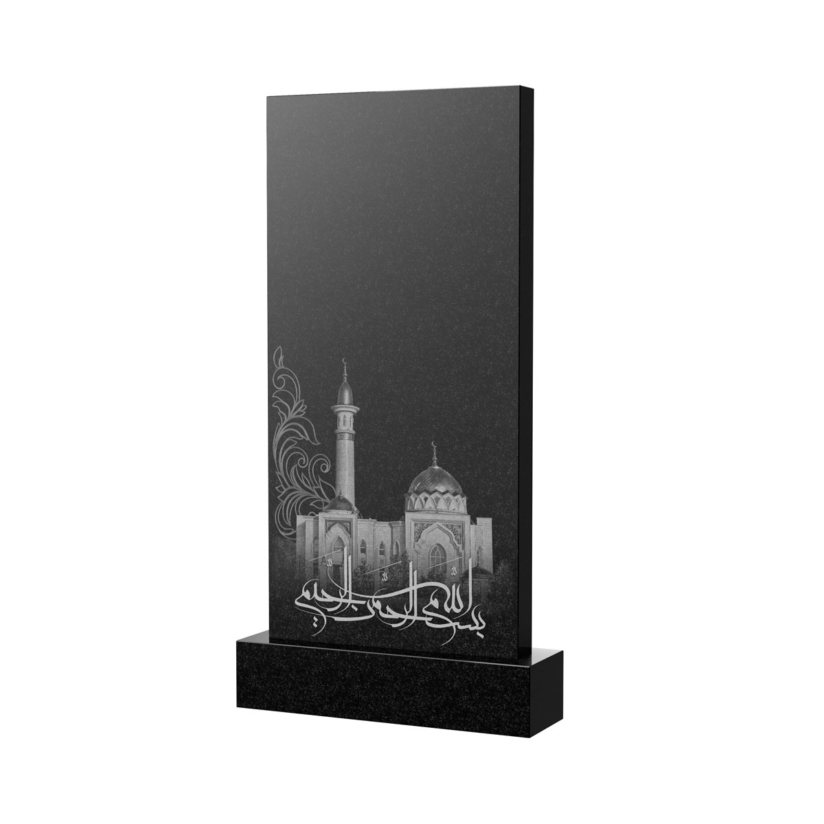 Художественное оформление памятника в Астрахани | Художественное оформление на гранитную стелу, рисунок ВХО-046