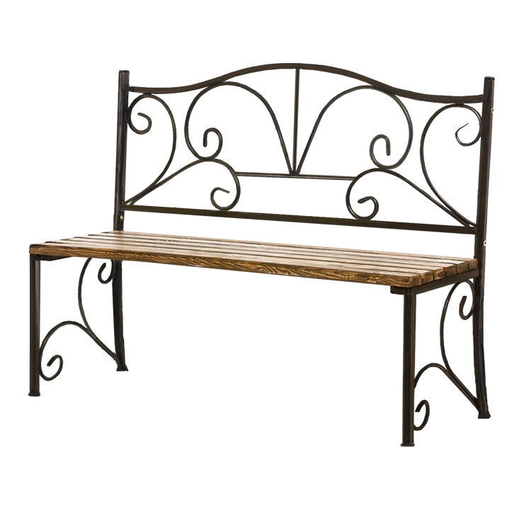 Кованые изделия в Астрахани | Кованая скамейка СТ.004