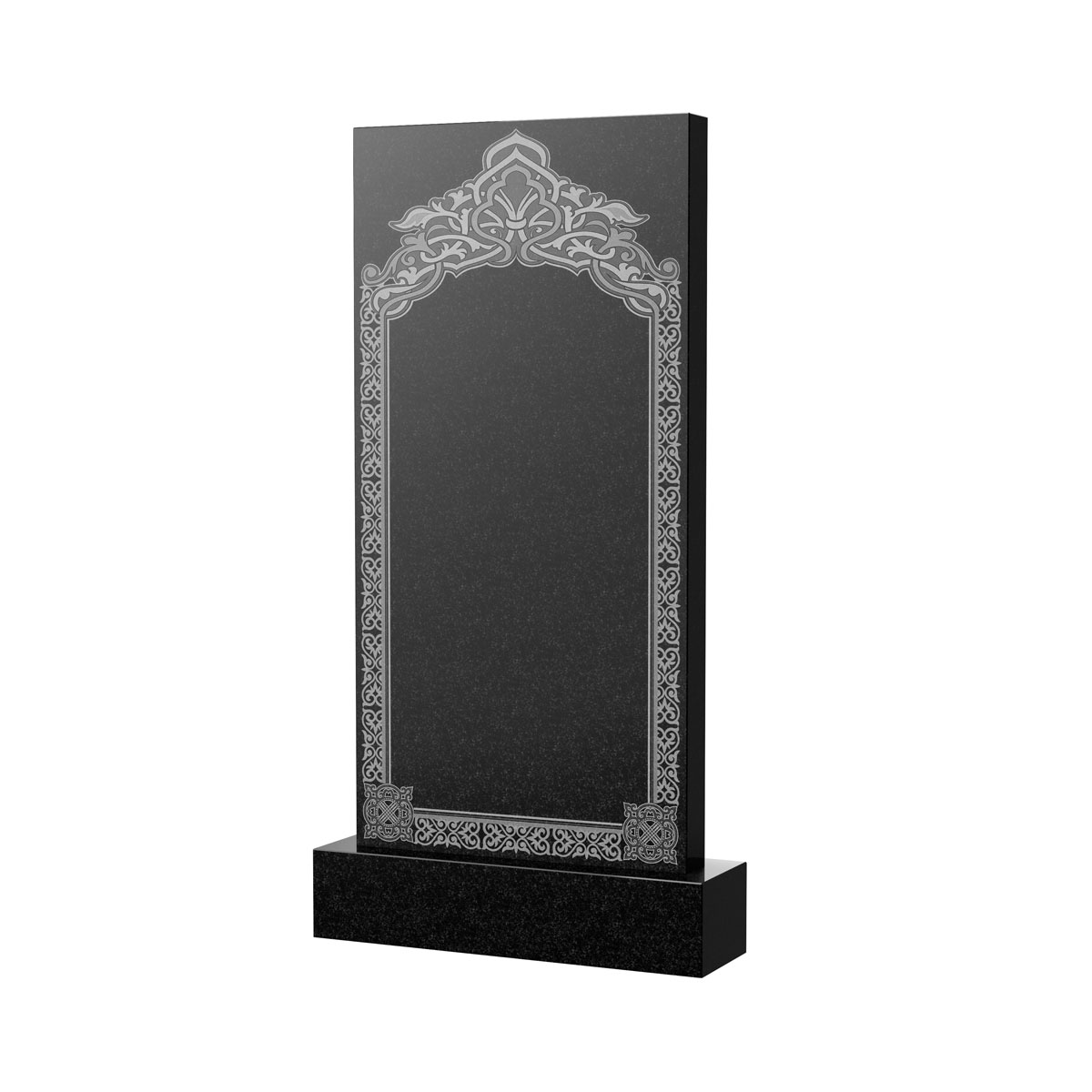 Художественное оформление памятника в Астрахани | Художественное оформление на гранитную стелу, рисунок ВХО-044