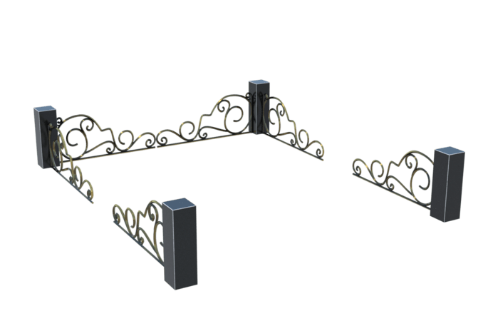 Цоколи на могилу в Астрахани | Цоколь на могилу №0051