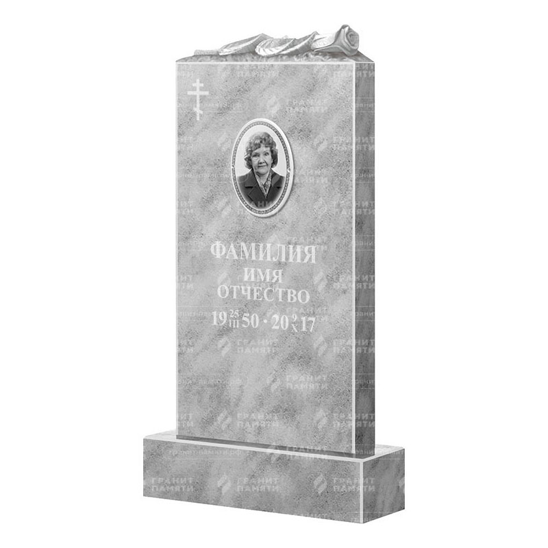 Памятники из мрамора в Астрахани | Мраморный памятник ФМ-105