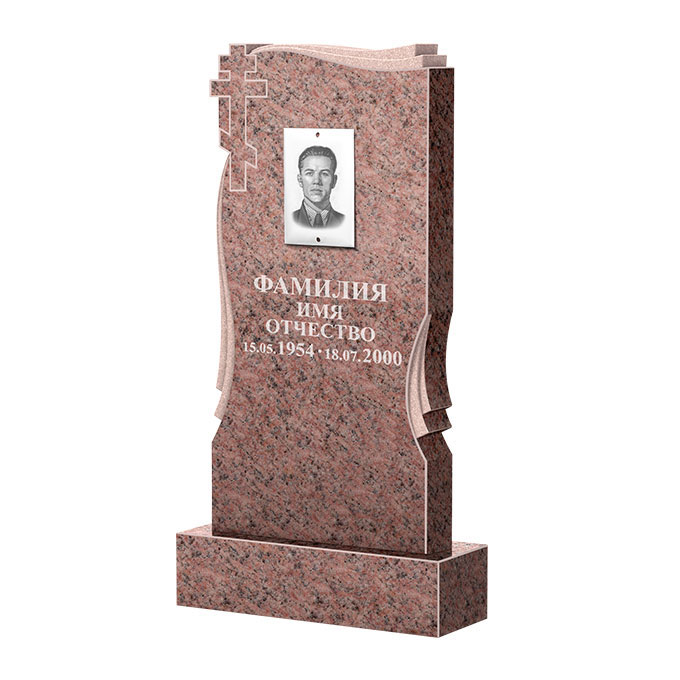 Гранитные памятники в Астрахани | Памятник из гранита Розалия Pink ФГЦ-185