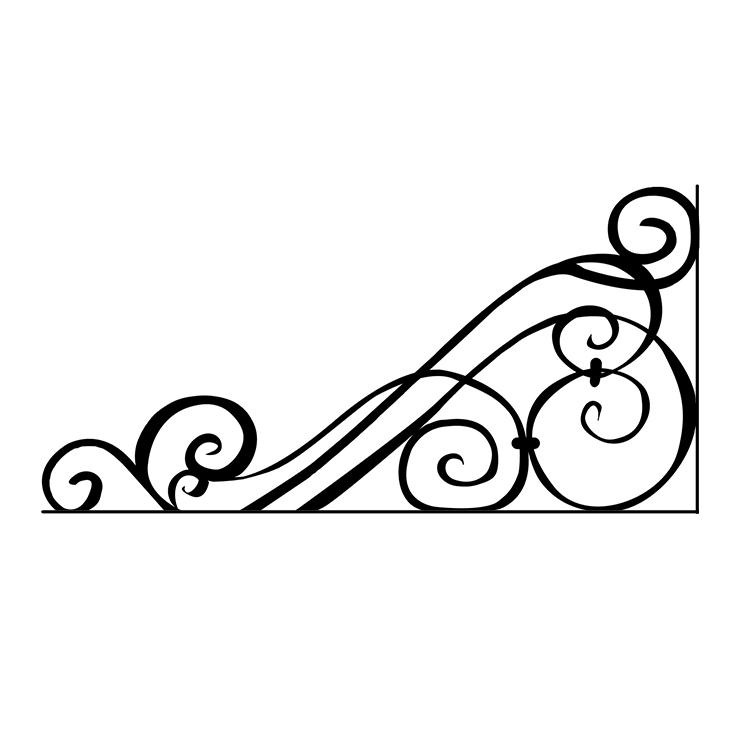 Кованые изделия в Астрахани | Кованый уголок УГ.006