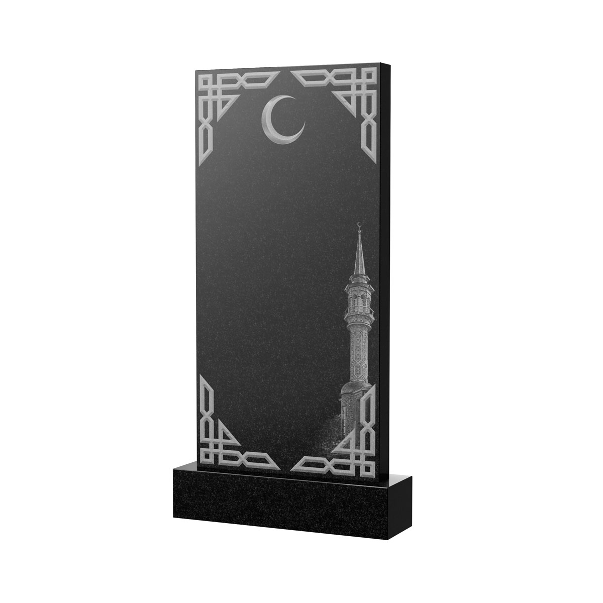 Художественное оформление памятника в Астрахани | Художественное оформление на гранитную стелу, рисунок ВХО-040