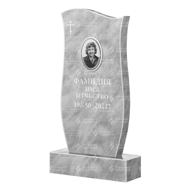 Бюджетные памятники в Астрахани | Мраморный памятник ФМ-033