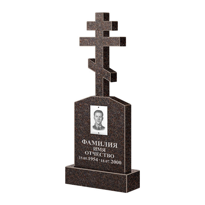 Гранитные памятники в Астрахани | Памятник из гранита Карел Brown ФГЦ-099