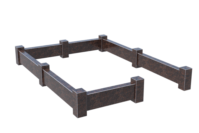 Цоколи на могилу в Астрахани | Цоколь на могилу №0034