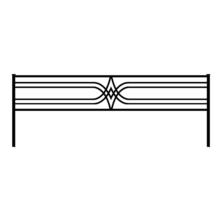 Металлические оградки, столы, скамейки в Астрахани | Оградка №9