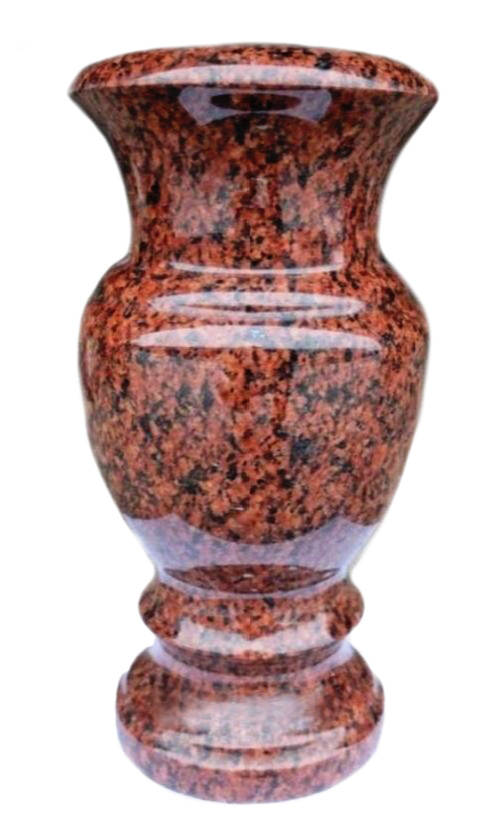 Вазы из камня в Астрахани | Ваза гранитная «Цветная»