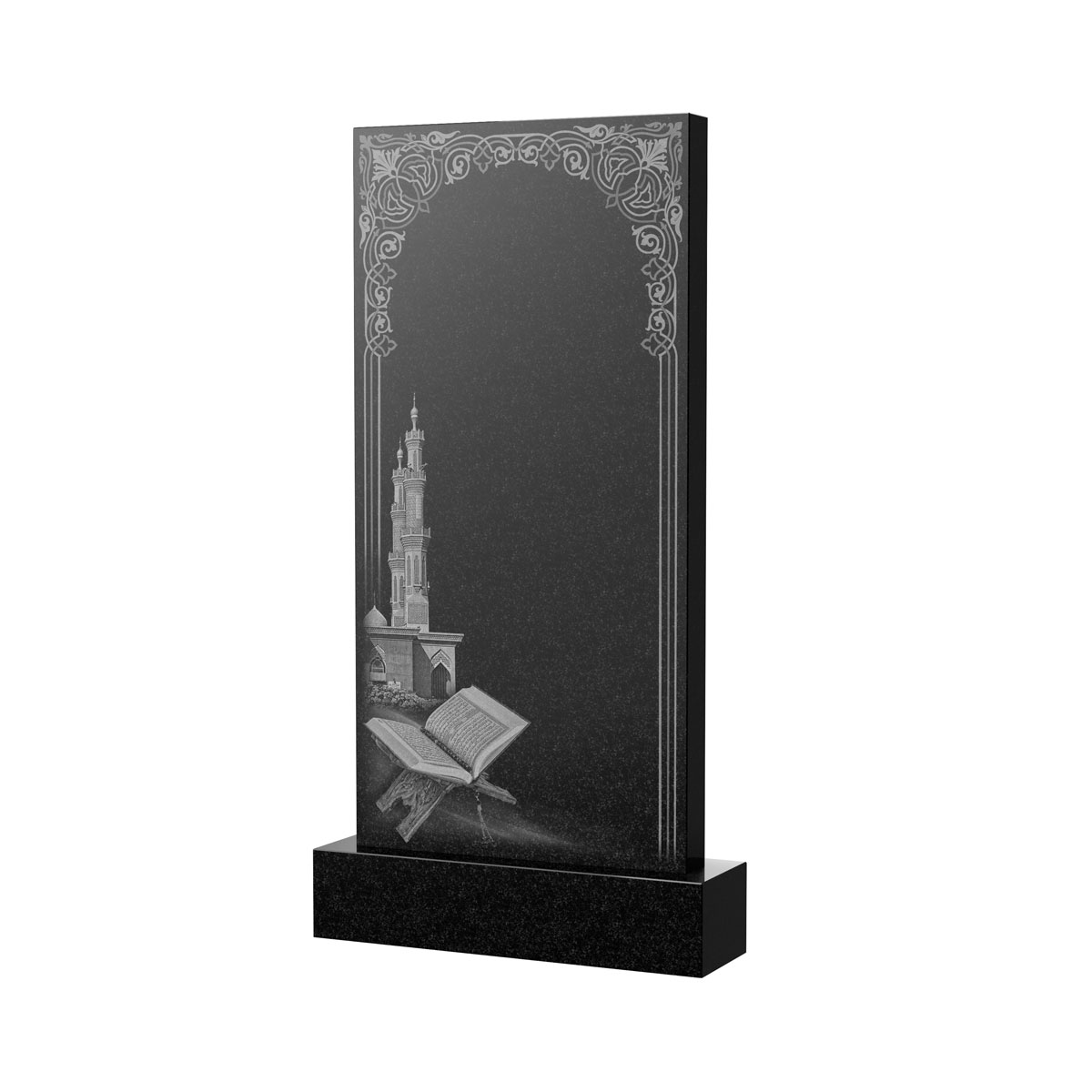 Художественное оформление памятника в Астрахани | Художественное оформление на гранитную стелу, рисунок ВХО-039