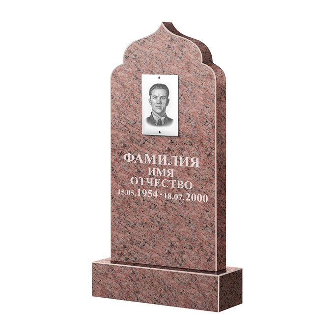 Гранитные памятники в Астрахани | Памятник из гранита Розалия Pink ФГЦ-037