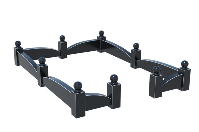 Цоколи на могилу в Астрахани | Цоколь на могилу №0039