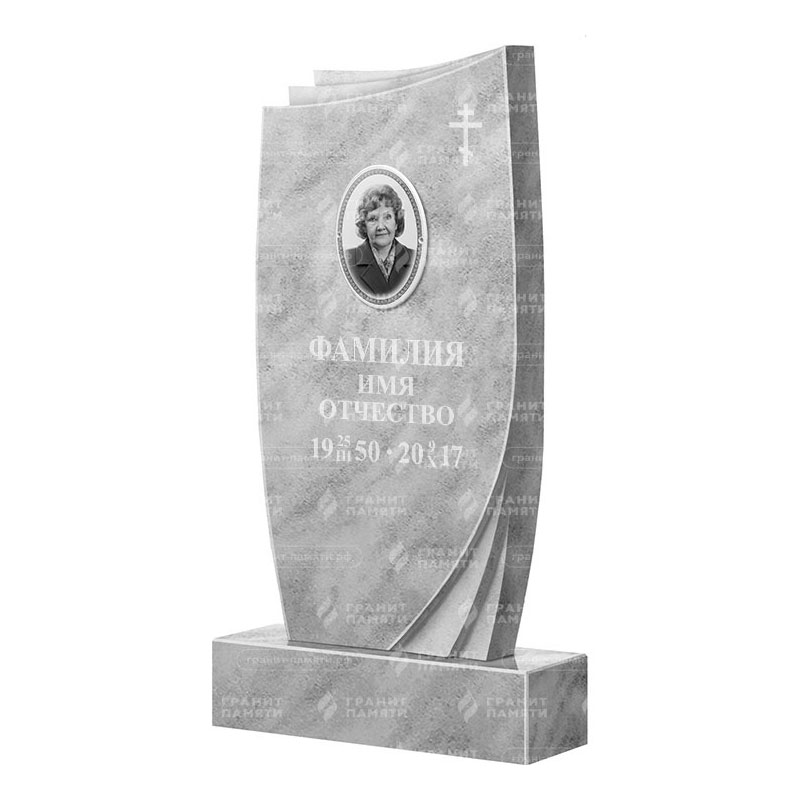 Памятники из мрамора в Астрахани | Мраморный памятник ФМ-057