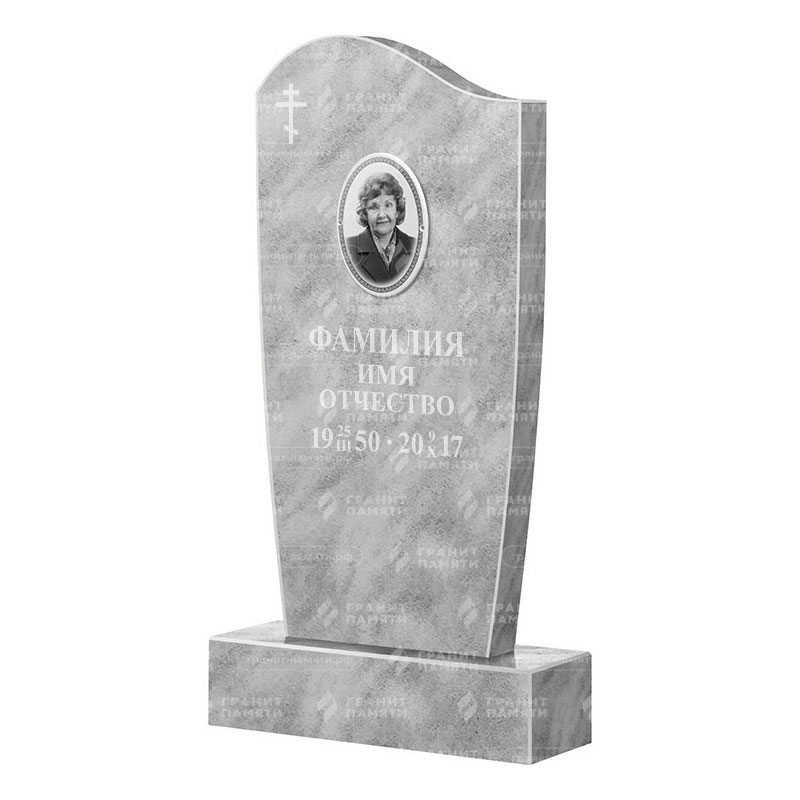 Бюджетные памятники в Астрахани | Мраморный памятник ФМ-031