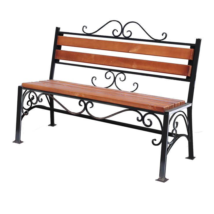 Кованые изделия в Астрахани | Кованая скамейка СТ.006