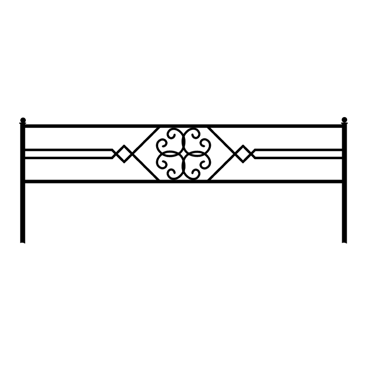 Кованые изделия в Астрахани | Кованая оградка ОГ.003