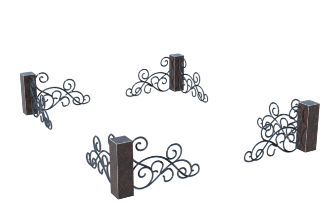 Цоколи на могилу в Астрахани | Цоколь на могилу №0048