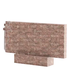 Памятники из цветного гранита | Двойной памятник из гранита Винга, ФГЦ-139